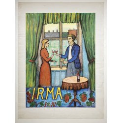 Original Plakat - Herman Stilling, Irma Vin