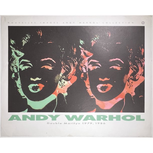 Original Plakat - Andy Warhol, Double Marilyn