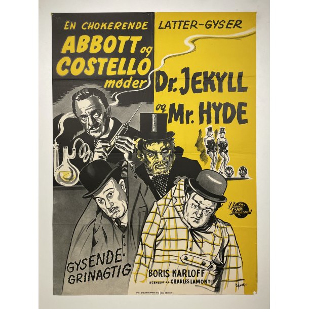 Abbott &amp; Costello Mder Dr. Jekyll Og Mr. Hyde