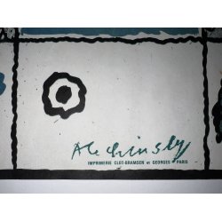 Original Plakat - Alechinsky, Casino Knokke