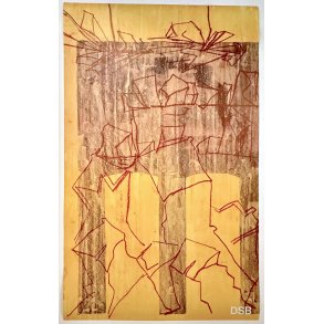 Original Plakat - Per Kirkeby DSB Plakat 1996