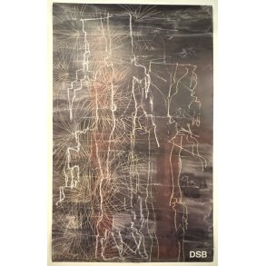 Original Plakat - Per Kirkeby DSB Plakat 1996
