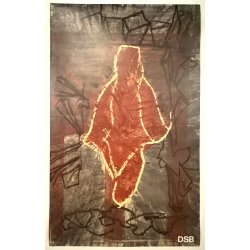 Original Plakat - Per Kirkeby DSB Plakat 1996