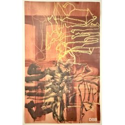 Original Plakat - Per Kirkeby DSB Plakat 1996