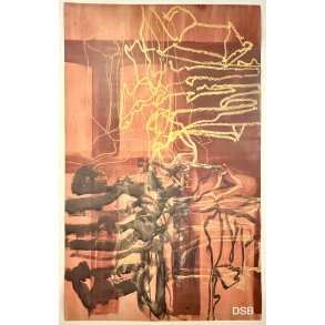 Original Plakat - Per Kirkeby DSB Plakat 1996