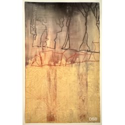 Original Plakat - Per Kirkeby DSB Plakat 1996 