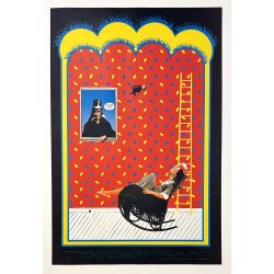 Original Vintage Koncert Plakat - Dance Genesis, Siegel-Schwall og Mother Earth 1968