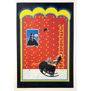 Original Vintage Koncert Plakat - Dance Genesis, Siegel-Schwall og Mother Earth 1968