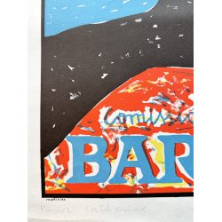 Original Vintage Plakat - Carnaval, Barcelona 1982