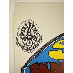 Original Vintage Koncert Plakat - Siegel-Schwall, Avalon Ballroom 1968