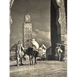 Original Vintage Plakat - Maroc, Rabat