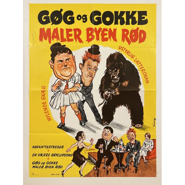 Gg og Gokke Maler Byen Rd