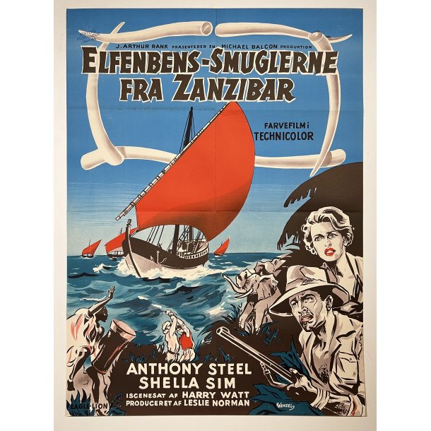 Elfenbens-smuglerne Fra Zanzibar