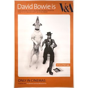Original Plakat - David Bowie, V&A London 2013