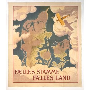 Original Vintage Plakat - Flles Stamme Flles Land