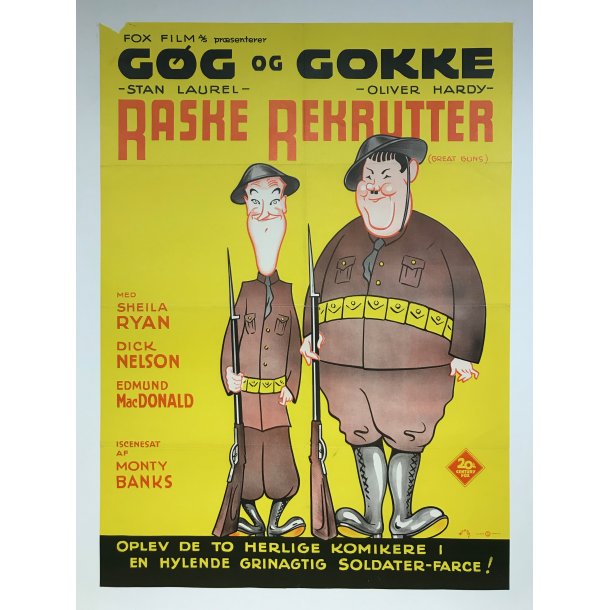 Gg og Gokke - Raske rekrutter