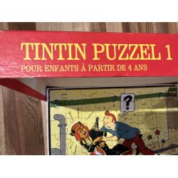 Originalt Tintin Puslespil Fra 1977