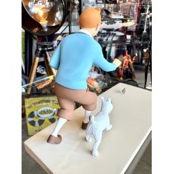 Tintin Med Terry Og Fugl Figur - Le Rouge-George - Fra 2013
