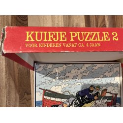 Originalt Tintin Puslespil Fra 1977