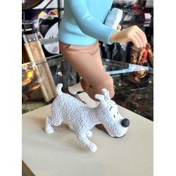 Tintin Med Terry Og Fugl Figur - Le Rouge-George - Fra 2013