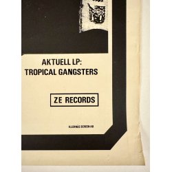 Original Vintage Plakat - Kid Creole &amp; The Coconuts, Tropical Gangsters