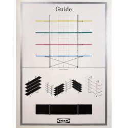 Original Vintage Plakat - Guide Reol, IKEA 1984