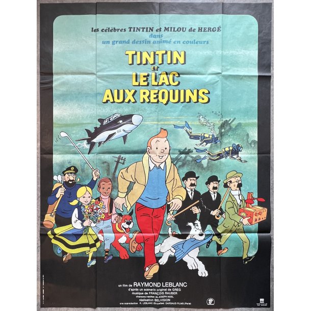 Tintin and the Lake of Sharks - Tintin og Hajsen