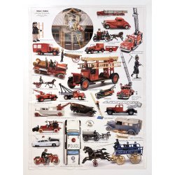 Original Plakat - Trygg Hansa, Udrykningskretjer