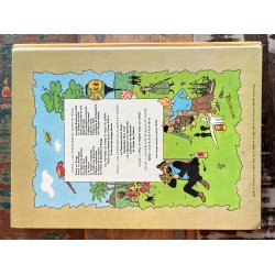 Original Herg Tegning og Signatur Med Dedikation