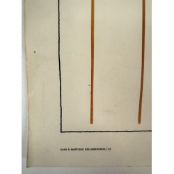 Original Vintage Plakat - Lysbro Havekalender 1970