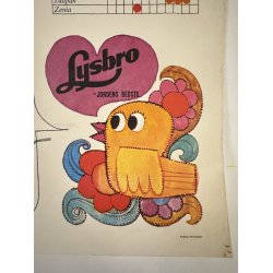 Original Vintage Plakat - Lysbro Havekalender 1970