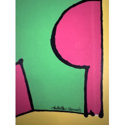 Original Vintage Plakat - Milano, DGH Studietur 1985