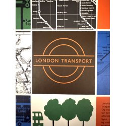 Original Vintage Plakat - London Transport