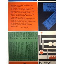 Original Vintage Plakat - London Transport