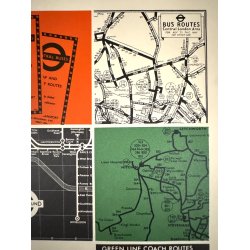 Original Vintage Plakat - London Transport