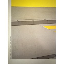 Original Vintage Plakat - Fransk Skole Trafik Tavle, Fodgnger