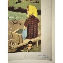 Original Vintage Plakat - Fransk Dobbeltsidet Planche 1967