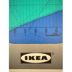 Original Vintage Plakat - Mosaik Stol, IKEA 1984