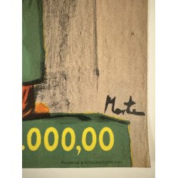 Original Vintage Plakat - 50. Brnehjlpsdag 13. maj 53