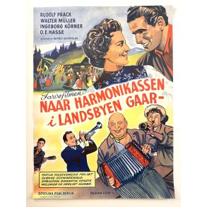 Naar Harmonikassen I Landsbyen Gaar