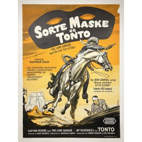 Sorte Maske Og Tonto - The Lone Ranger 