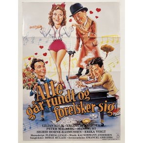 Alle Gr Rundt Og Forelsker Sig