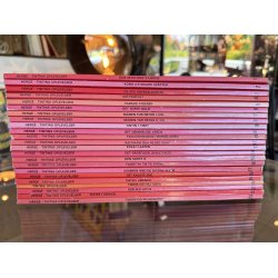 Tintin Album - Samling 23 stk, Gammel Oversttelse Af Jrgen Sonnergaard