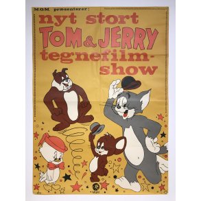 Nyt stort Tom & Jerry tegnefilmshow