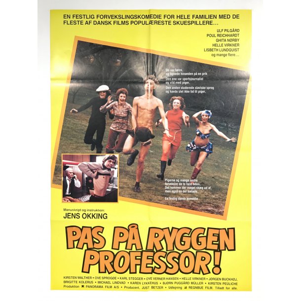 Pas p ryggen professor