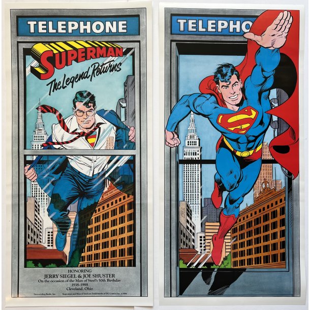 Original Plakater - Superman The Legend Returns - St