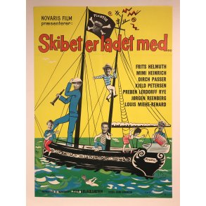 Skibet er ladet med...