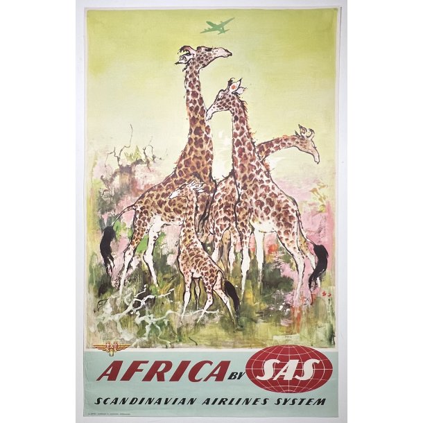 Original Plakat - Africa By SAS