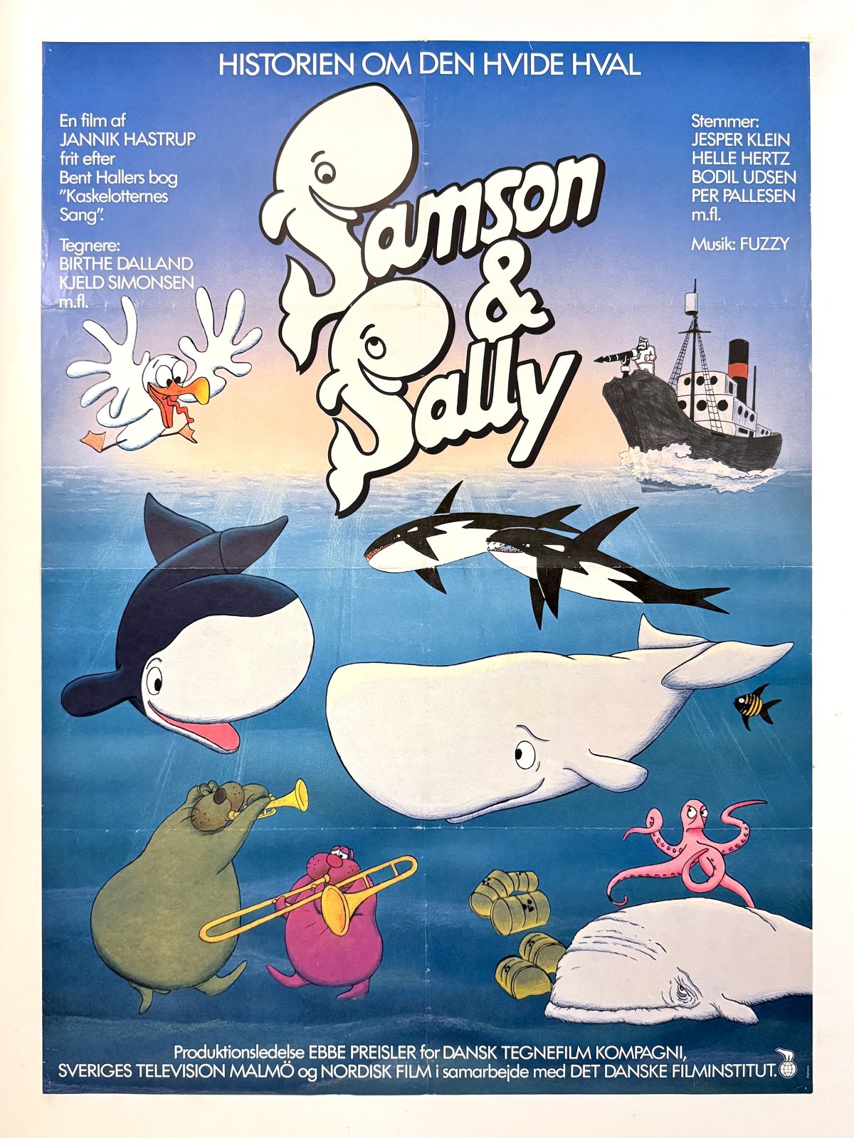 Samson & Sally - Tegne- & Familiefilm - Tintin & FilmPlakaten