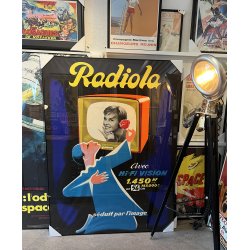 Original Plakat - Radiola Hi-Fi Vision